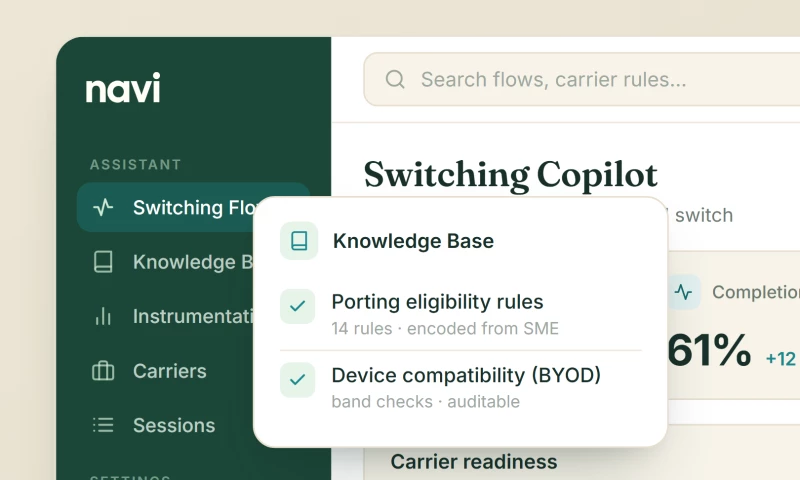 Spiral Scout - Agent-Driven Switching System for Telecom Conversion Workflows