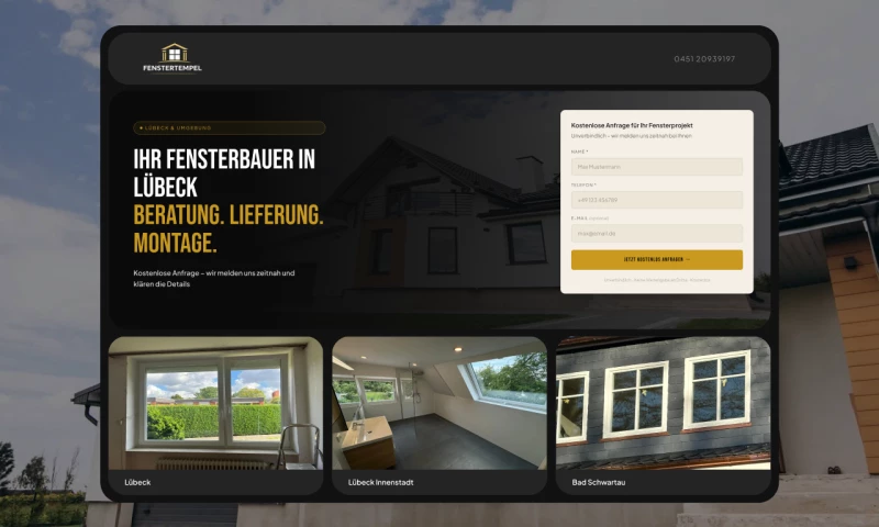 Mainflow - Fenster Tempel