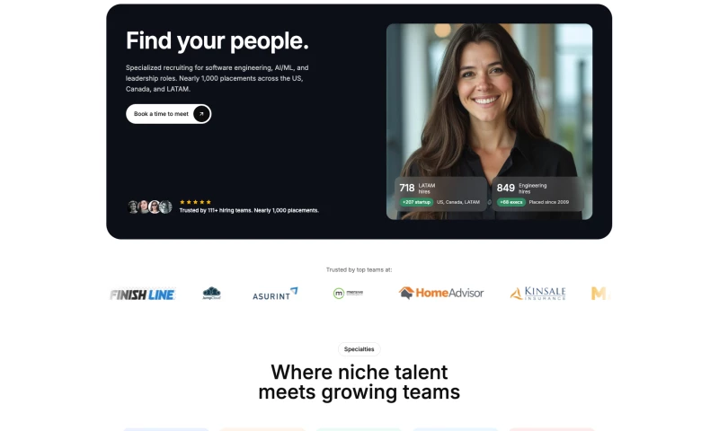 Sparkable Digital Solutions - Kruger Recruiting Website Development