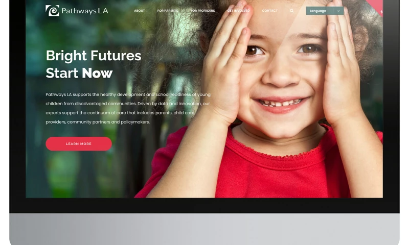 Ripe Media - Pathwaysla.org Web Design and Development
