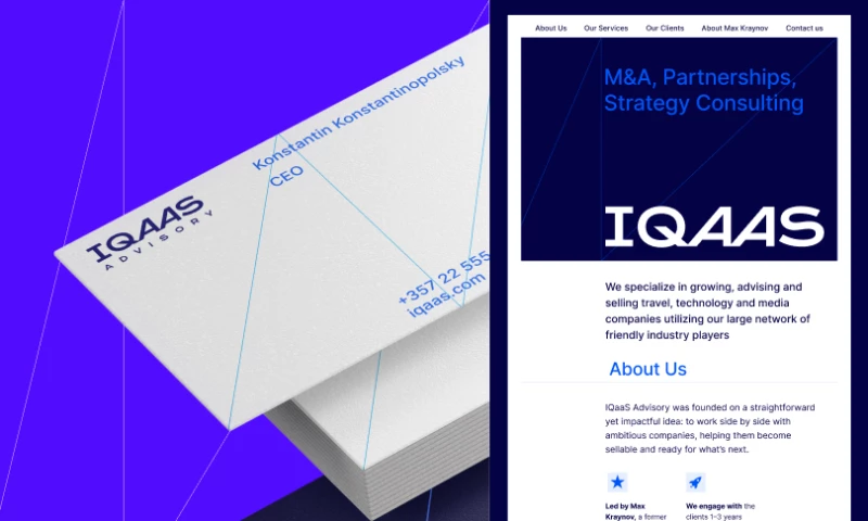 Beavers Brothers - IQaaS Advisory. Australia. Branding & Website