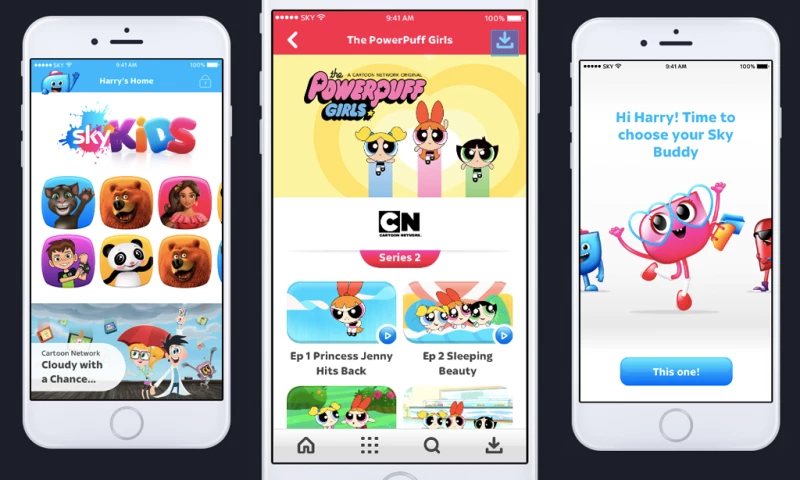 Skein - Sky Kids mobile app