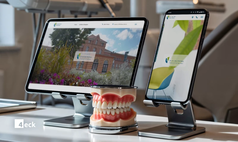 4eck Media - Modern Positioning for a Müritz Dental Practice
