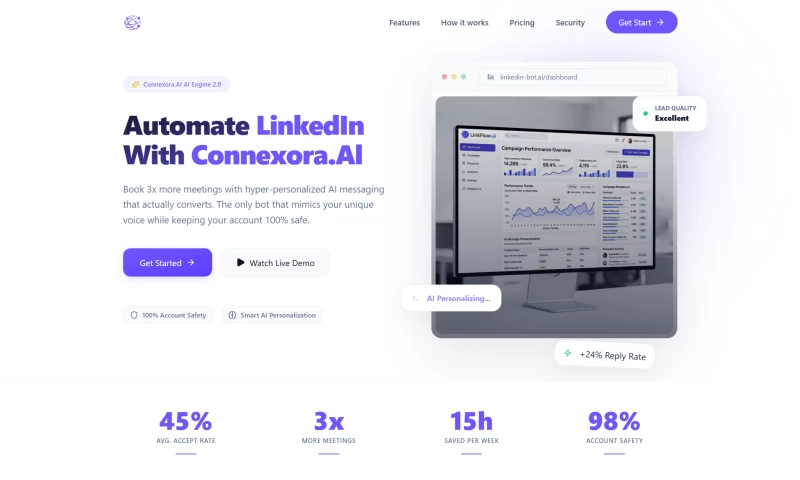 Connect8 - LinkedIn Networking Automation Platform