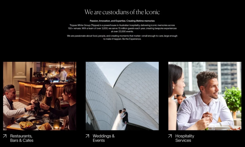 Designpluz - Trippas White Group - Website Design & Development