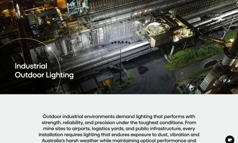 Designpluz - Industrial Lighting Website Redesign & AI Chatbot Integration