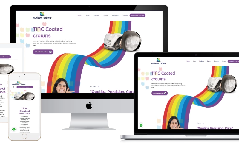 Akshar Webtech - Rainbow Crowns