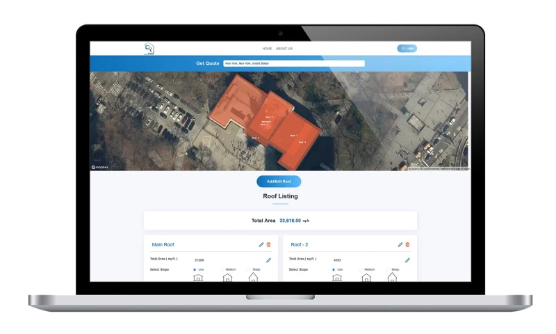 VT Netzwelt - Roofing Quotes with Location Intelligence and Real-Time Vendor Matching