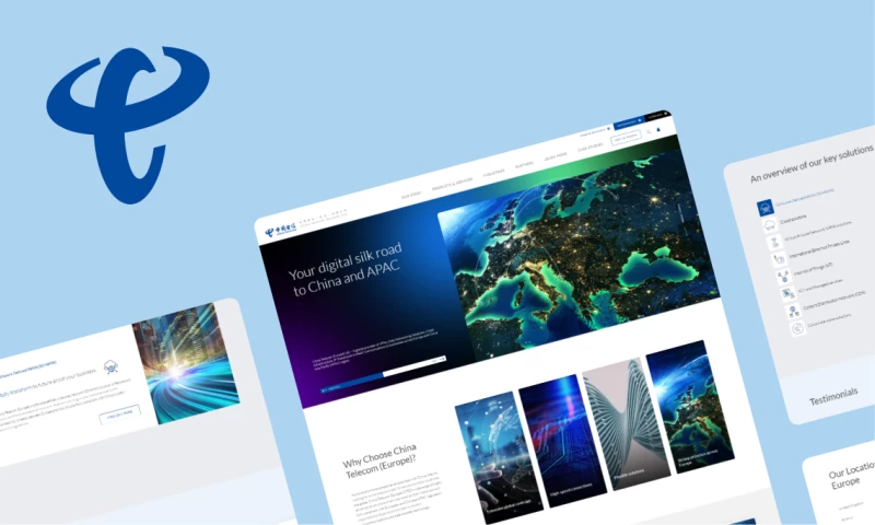 CreativeWeb - China Telecom Europe