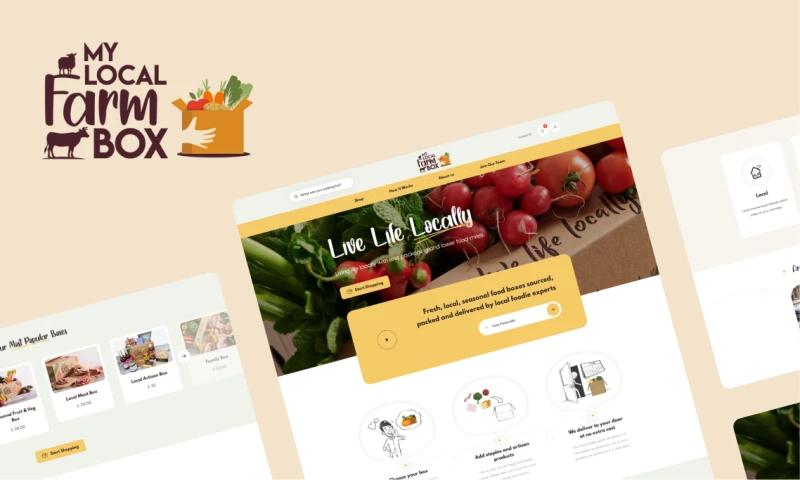 CreativeWeb - My Local Farm Box