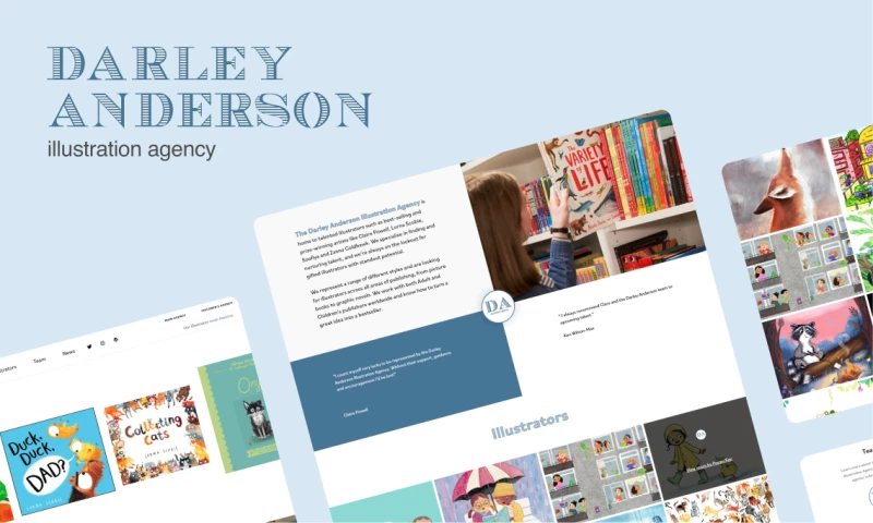 CreativeWeb - Darley Anderson Illustration Agency