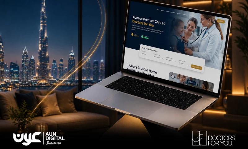 Aun Digital - Doctor For You Website Design & Development