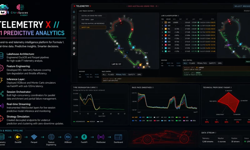 CitroSpace - TELEMETRY X // F1 PREDICTIVE ANALYTICS