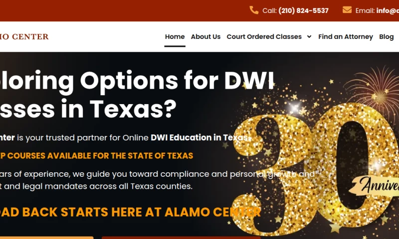 Crimson Oak Marketing - SEO Growth & Website Optimization for Alamo Center