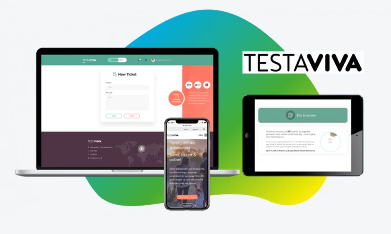 Testaviva - TestaViva A digital platform where people can easily and free of charge create and store legal documents.