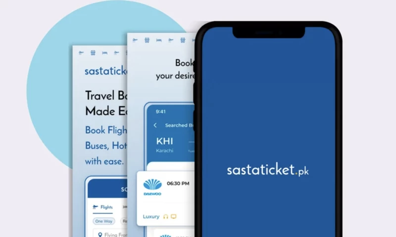 Arbisoft - Online Travel Agency Platform for Sastaticket.pk