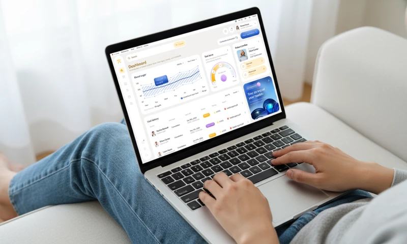 Arounda - Cinex | UI/UX Design for a Healthcare Dashboard