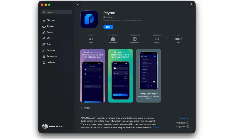 Legereum Blockchain Technologies - Peymo Wallet
