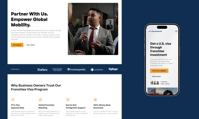 Web Design Services | Broworks Studio - Website Migration to Webflow + Redesign