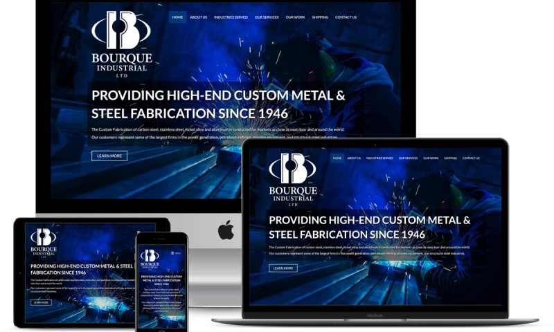 The Pridham Group - Bourque Industrial Website