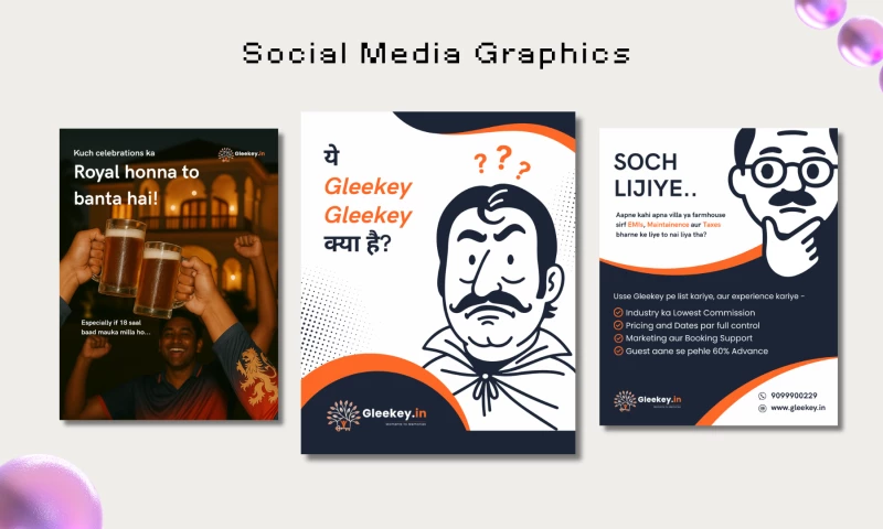 Simpleefly Creative Studio - Gleekey Social Media Management & Marketing