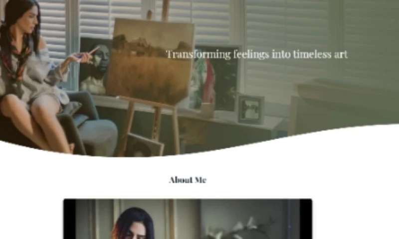 Manisoft Media Inc. - Custom Art Academy Website Design for Behnaz Art Academy