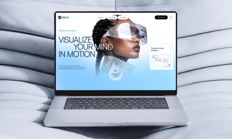 Arounda - BRAIX | HealthTech Website & Brand Identity Design