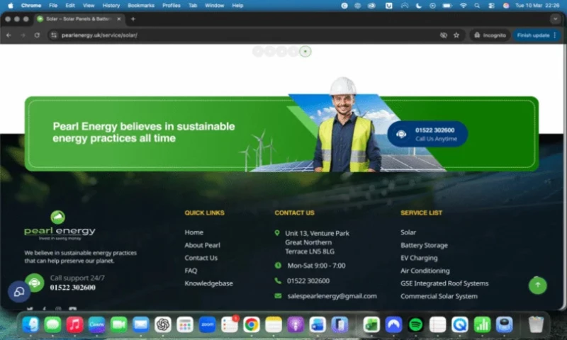 Prosper Digital - Pearl Energy Web Design & Local SEO