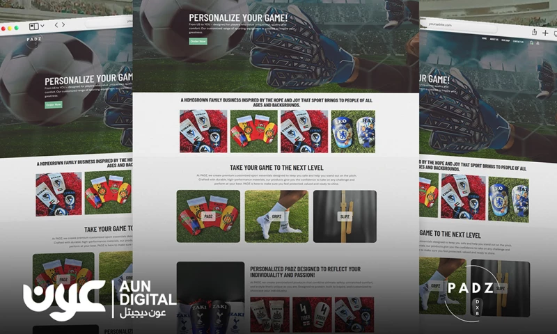 Aun Digital - PADZDXB Website Design & Development