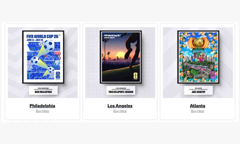 Carson Ting - FIFA World Cup 2026 Official Tournament Poster