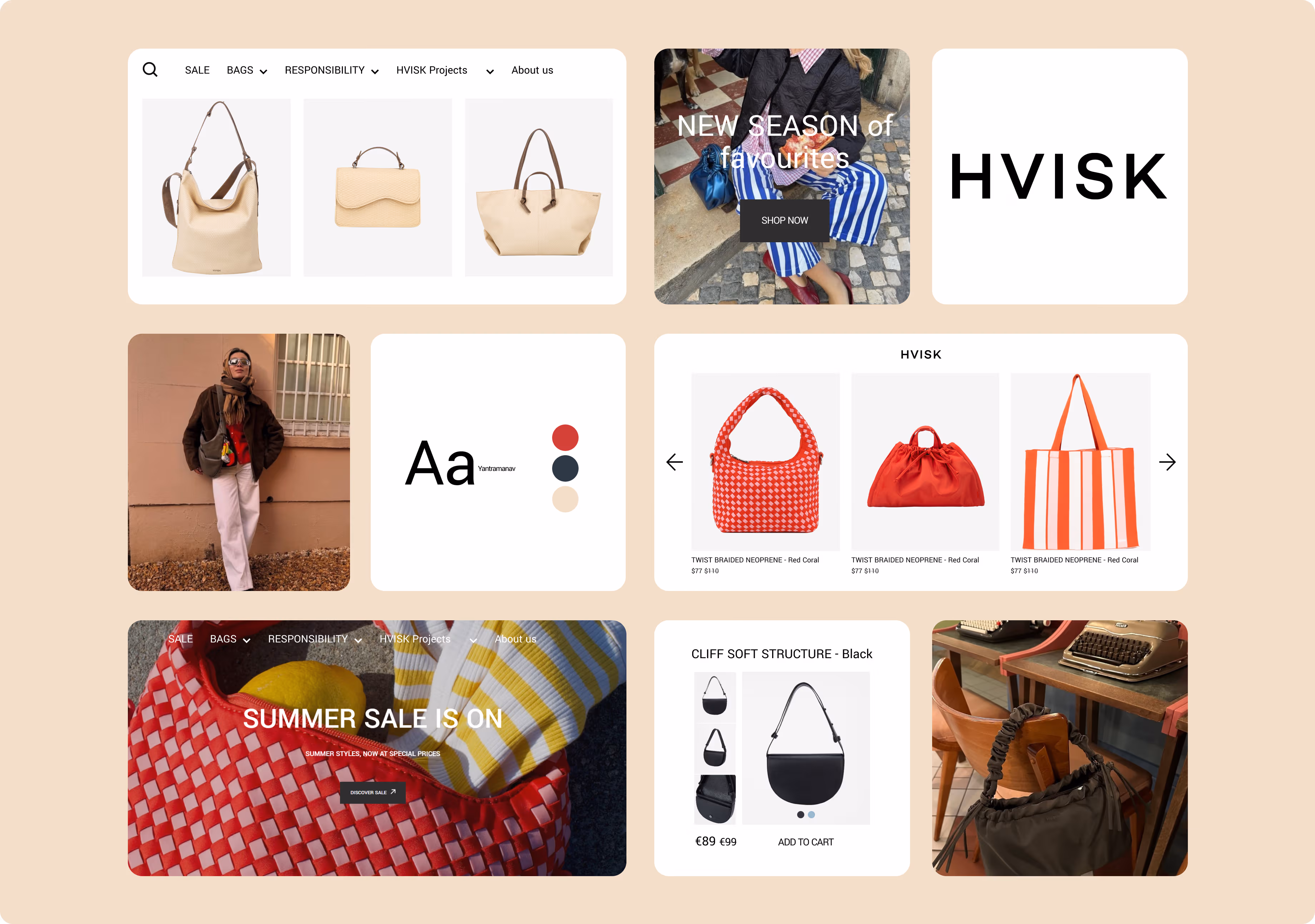 Crocode - HVISK: Scandinavian Accessories Brand Development