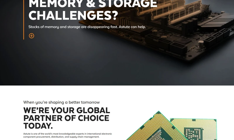 1WL Agency - Astute Group Website Redesign