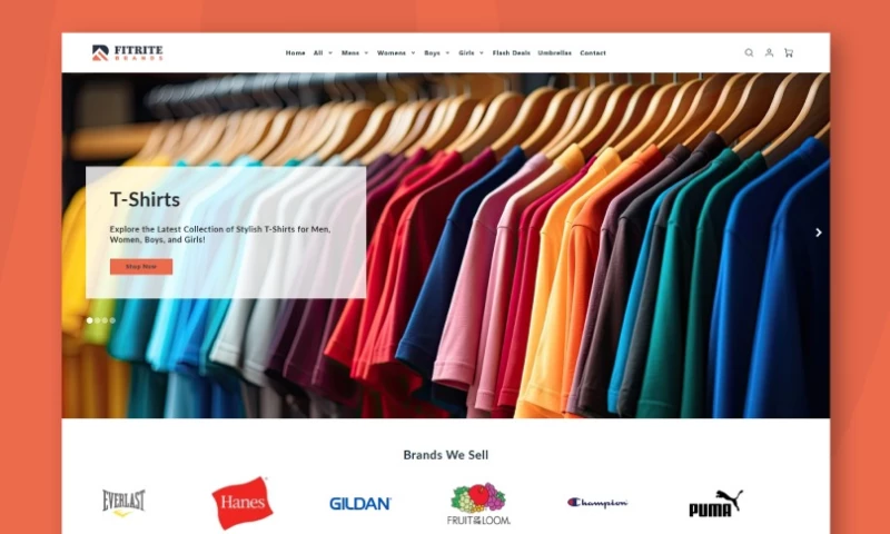 Maxobiz - Fitrite Brands eCommerce Website UI/UX Design