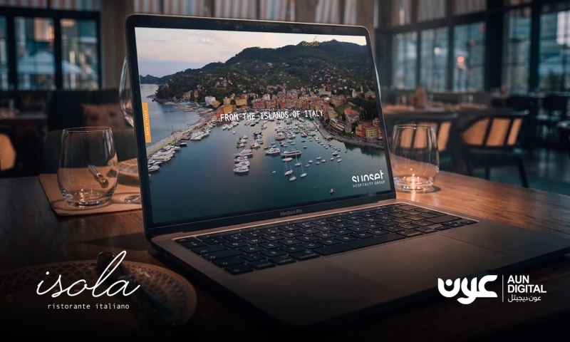 Aun Digital - Isola Restaurant - Website Design & Development