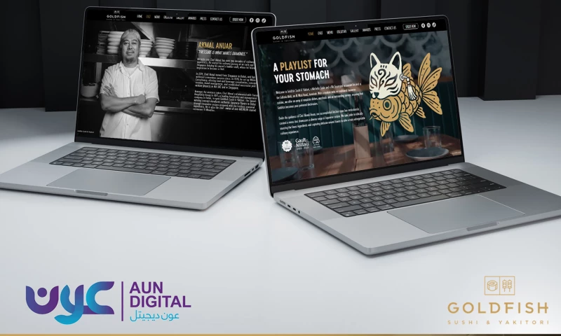 Aun Digital - Goldfish - Website Design & Development