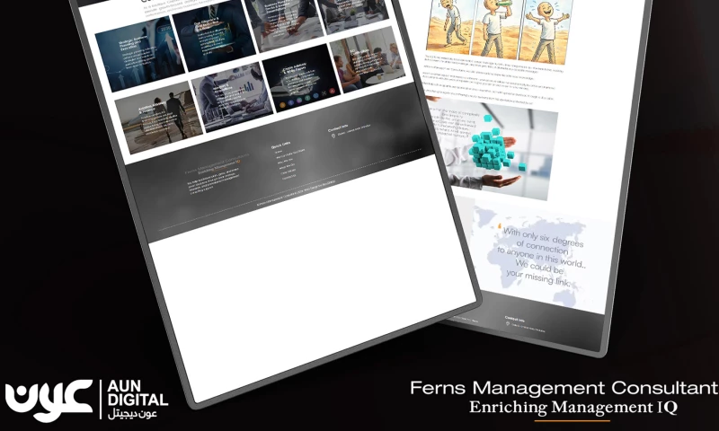 Aun Digital - FERNS MANAGEMENT CONSULTANTS - Website Design & Development
