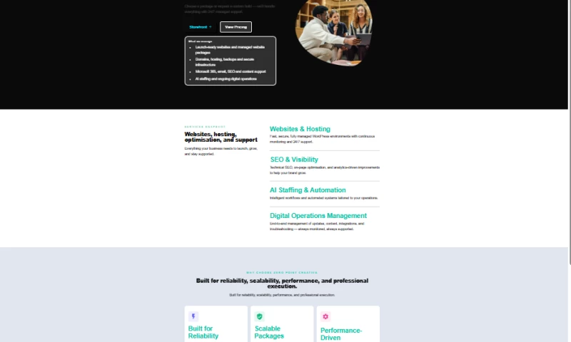 ZeroPoint Creative Ltd - Zero Point Creative Digital Infrastructure Build