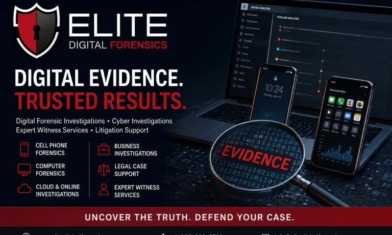 Elite Digital Forensics - Cell Phone Forensics and Mobile Device Investigation