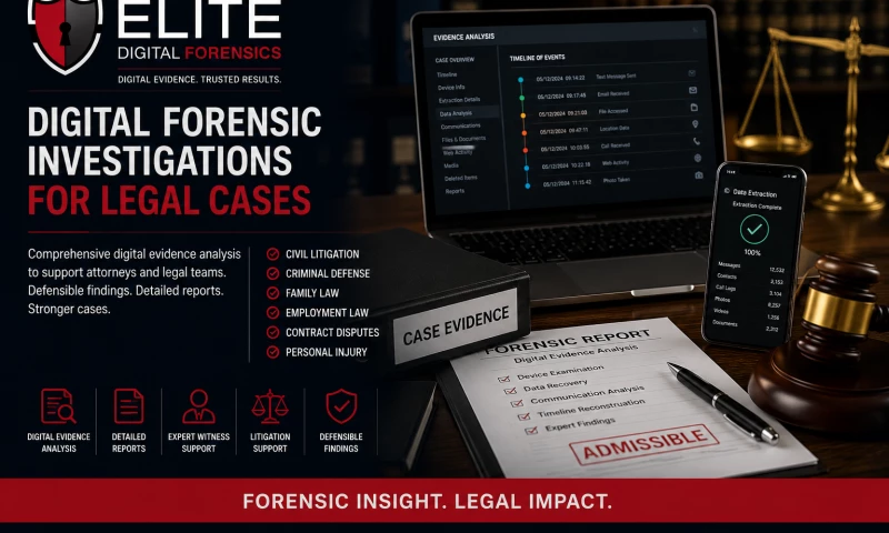 Elite Digital Forensics - Digital Forensic Investigation and Litigation Support