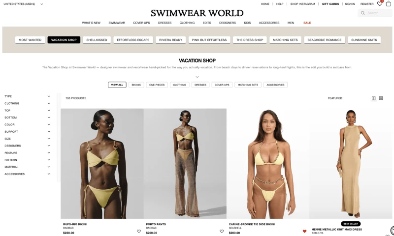WEB4PRO Sustainable Solutions - Swimwear World