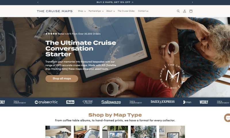 WEB4PRO Sustainable Solutions - The Cruise Maps
