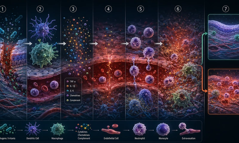 Life Render - Mechanism of Disease Animation for Inflammatory Pathway