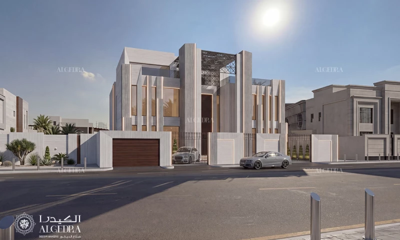 Algedra Design - Ongoing Dubai Villa Project Where Bougainvillea Meets Black Marble