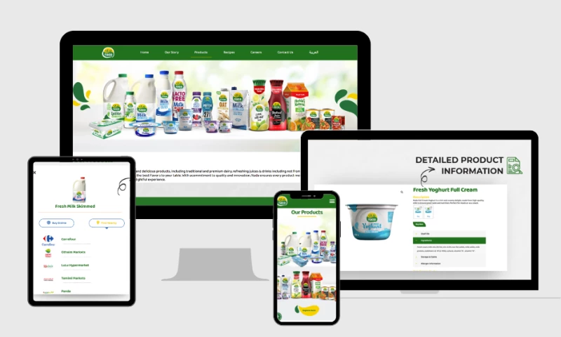 StandardTouch - NADA Bilingual Product Catalog Website