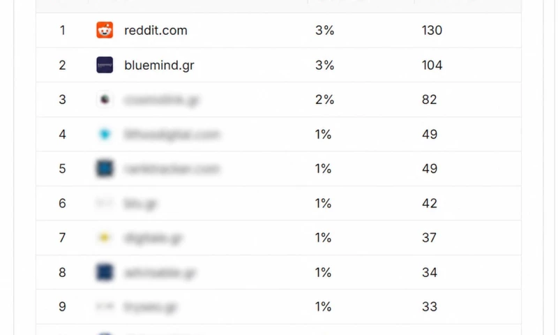 Bluemind.gr - AI Visibility Benchmark Bluemind ranked Leader in Greek AI search