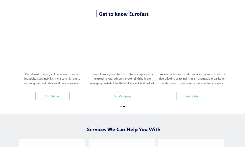 Bluemind.gr - Website redesign for a multinational professional-services group operating in 21 countries