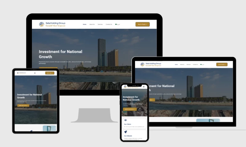 StandardTouch - SELA HOLDING Corporate Website Development