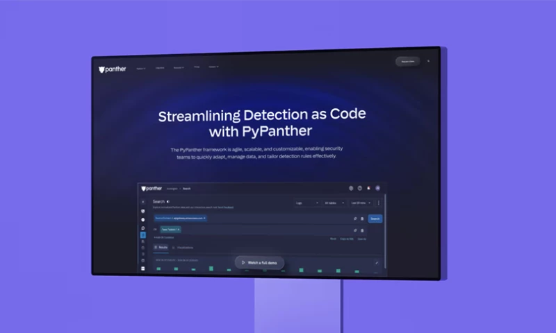 Musemind - Panther SIEM Platform Website Design & Branding