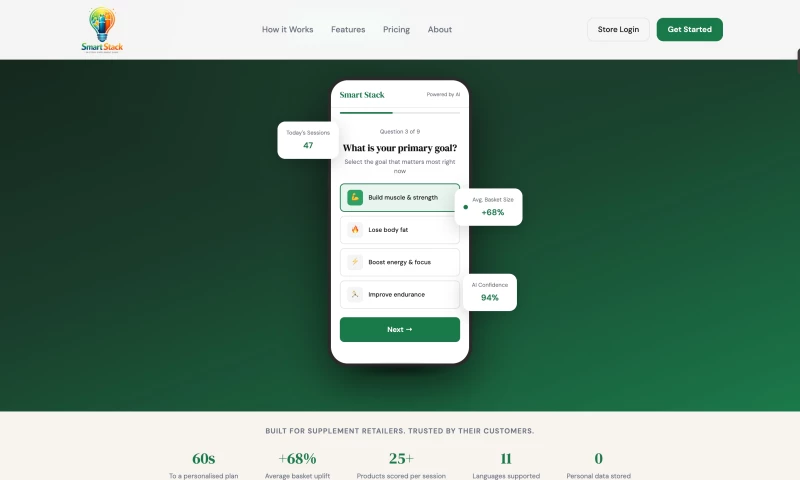 Inventiple - Smart Stack Advisor AI Supplement Advisor for Retail Stores