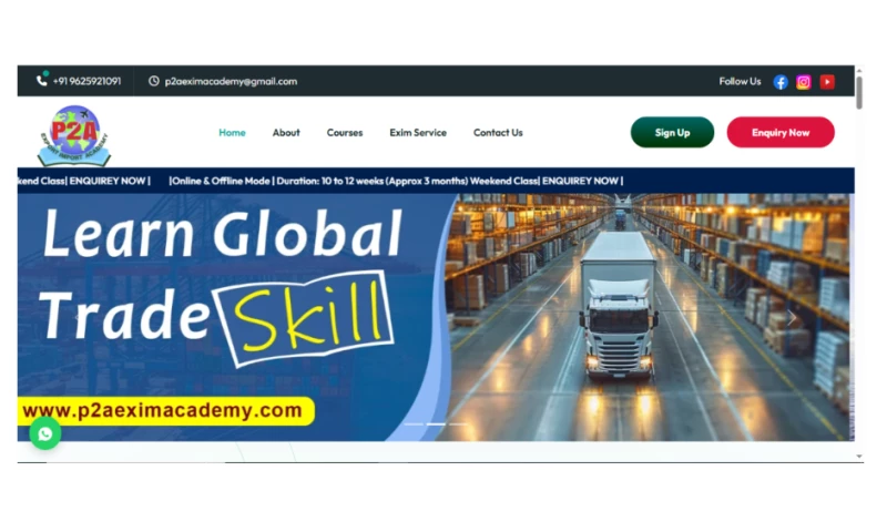 Web AI Tech Solution LLP - P2A Export Import Academy